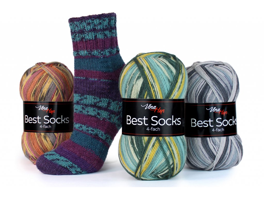 Vlna-Hep Best Socks 4-fach