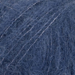 DROPS Brushed Alpaca Silk 39 - navy modrá