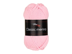 Vlna-Hep Classic merino 61068 - světle růžová