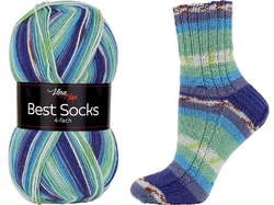 Vlna-Hep Best Socks 4-fach - 7077