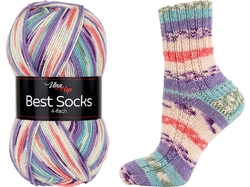 Vlna-Hep Best Socks 4-fach - 7080