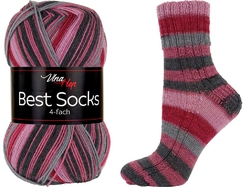Vlna-Hep Best Socks 4-fach - 7348