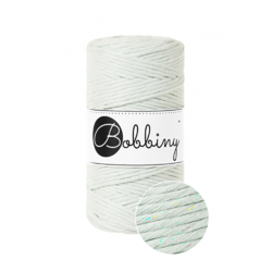 Bobbiny Macrame Regular 3 mm - Glossy Milky Green