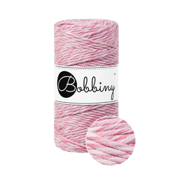 Bobbiny Macrame Regular 3 mm - Raspberry Shake