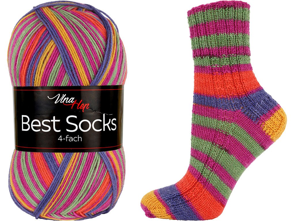 Best Socks 4-fach - Vlna-Hep